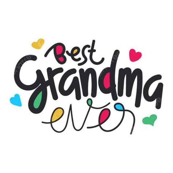 Best Grandma Ever Text Handwriting Vector, Best, Grandma, Ever PNG and