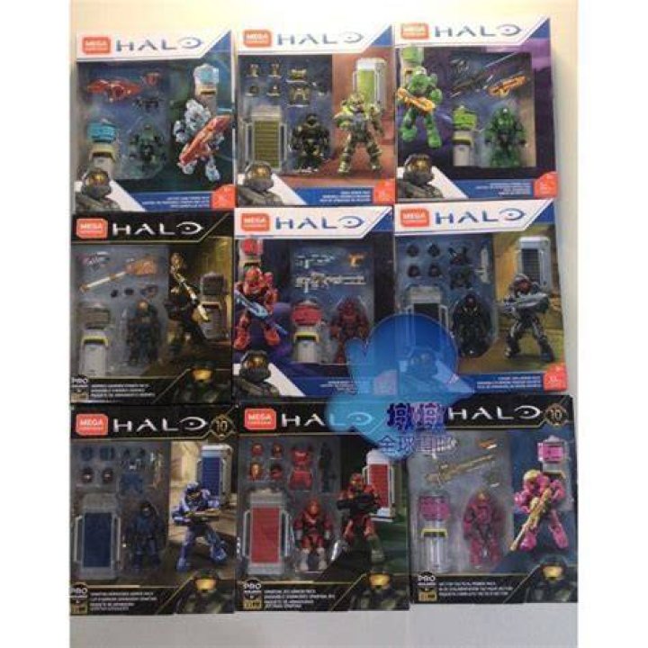 For Meijiabao Mega bloks Halo Halo Predator Marvel Destiny Seaman