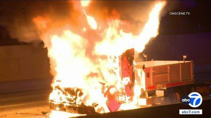 Inferno On The 110 Freeway: A Journey Through Flames