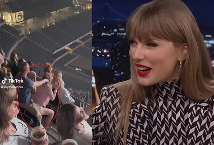 Taylor Swift Fan Twerking on Her Boyfriend During Concert Goes Viral