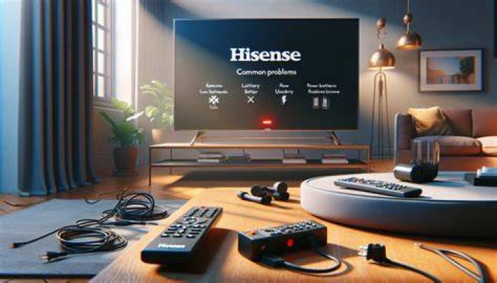 Televisor Hisense NO Enciende y Parpadea Luz Roja Arreglar