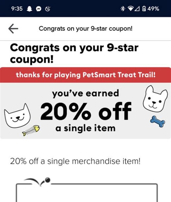 Treat Trail Fix YMMV r/petsmart
